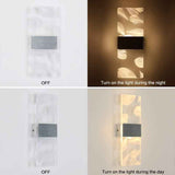2 Pcs 12W LED Indoor Wall Light, 3000K Warm White Light Modern Acrylic Feather LED Wall Lamp, Simple Modern Wall Sconce for Bedroom, Living Room In Australia - Darrahopens