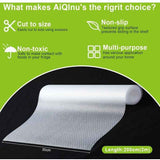 Non-Slip Drawer Liner, Non-Adhesive Eva Drawer Mat, Waterproof Transparent Fridge Mat Can Be Cut to Size for Kitchen Cupboard Shelf Drawer Protection In Australia - Darrahopens