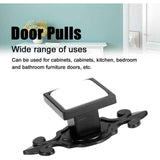 4 Pcs Zinc Alloy Wardrobe Drawer Pulls Handles Bright Chrome Furniture Hardware, 336 Matte Black White In Australia - Darrahopens