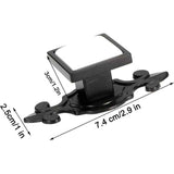 4 Pcs Zinc Alloy Wardrobe Drawer Pulls Handles Bright Chrome Furniture Hardware, 336 Matte Black White In Australia - Darrahopens