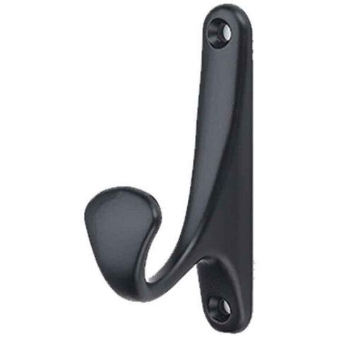 6 Pcs Wall Mounted Coat Hooks, Retro Coat Hooks, Wall Mounted Metal Hooks, Black Robe Hooks, Towel Hook, Hat Hook, Door Hook for Bathroom Kitchen In Australia - Darrahopens
