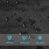 Protective Bag for Awning, Dustproof Protective Cover for Patio Awning, Black Storage Cover for Patio Awning, Waterproof Winter Protection, 3 m In Australia - Darrahopens