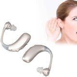 1 Pair Hearing Aids, Ergonomic Rechargeable Medical Device Made of ABS Silicone, Silver In Australia - Darrahopens