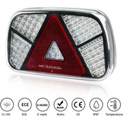 12V 24V Waterproof Trailer Rear Light Kit with Turn Signal Brake Reverse Fog Reflector In Australia - Darrahopens