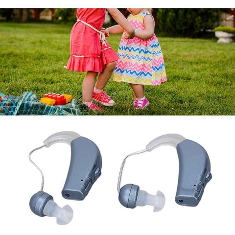 2 Pcs Rechargeable Hearing Aid Sound Amplifier with Noise Reduction Function for Adults and Seniors, Blue, Dubuns In Australia - Darrahopens