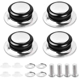 4 Pcs Pan Lid Handle Glass Lid Handle Stainless Steel Pan Lid Caps Handles Universal Pan Lid Handles