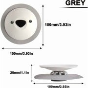 3 Pack Kitchen Sink Anti-Odor Floor Drain Shower Drain Stopper Silicone Bathtub Sink Plug for Tub Vanity Drain Laundry Kitchen Bathroom In Australia - Darrahopens