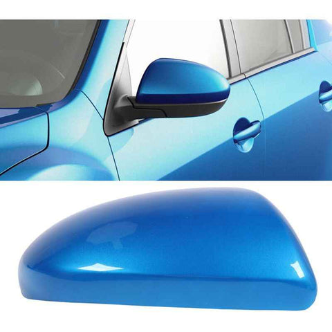 Replacement Rearview Mirror Cover Compatible with Mazda 2007-2014 Blue Right In Australia - Darrahopens