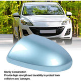 Replacement Rearview Mirror Cover Compatible with Mazda 2007-2014 Light Blue Right In Australia - Darrahopens
