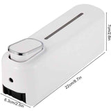 Manual Soap Dispenser, ABS Press, Wall Mounted Soap Dispenser for Home Hotel White, 300 ml In Australia - Darrahopens