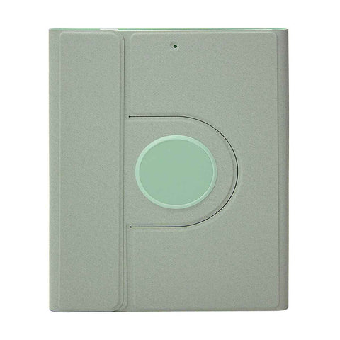 SENYOSON Green iPad Pro 11 Inch Case for iPad Pro 11" M4 5th Generation 2024, Detachable Magnetic Rotating Stand Cover with Honeycomb Back Panel Cooling, Snug Fit Protective Case