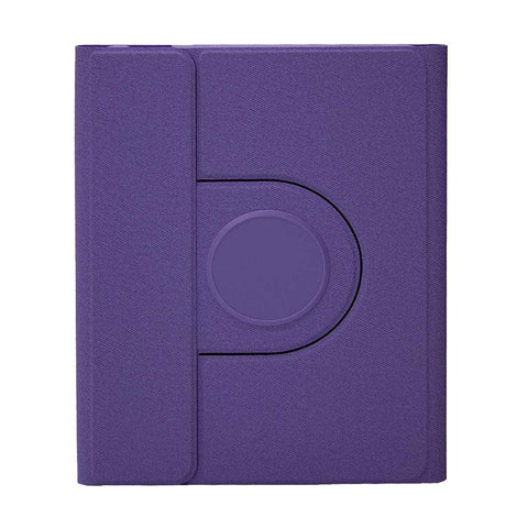 SENYOSON Purple iPad Pro 11 Inch Case for iPad Pro 11" M4 5th Generation 2024, Detachable Magnetic Rotating Stand Cover with Honeycomb Back Panel Cooling, Snug Fit Protective Case