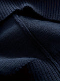 SW004 100% Cotton Kids V-Neck Striped Sweater Vest, Boys and Girls School Uniform Knitwear, Navy Blue, Size 120 In Australia - Darrahopens