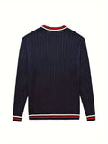 SW016-R 100% Cotton Kids V-Neck Long sleeve Button Cardigan, Boys and Girls School Uniform Knitwear, R, Size 110 In Australia - Darrahopens