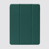 SENYOSON Green Trifold Stand Case  Slim Lightweight Soft TPU Case for iPad 11th Generation (A16) 11 Inch 2025, Compatible with iPad 10th Generation 10.9 Inch 2022, with Pencil Holder, Trifold Stand, Auto Wake/Sleep