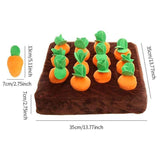 Pawfect Carrot & Bone Dog Chew Toy Set - Durable & Fun
