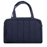 2026 New Quilted Insulated Lunch Bag, Large Capacity Handheld Meal Tote, Portable Thermal Cooler Bento Box Carrier for Office Workers & Students(Navy Blue)