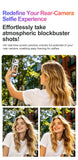 New Phone Selfie Screen Mirroring Display with Built-in Fill Light, Touch Screen Selfie Monitor for Mobile Phone
