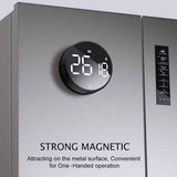 Timers - Digital timer - Magnetic digital kitchen timer - Kitchen timer - Count up/Count down - egg timer - magnetic kitchen timer - adjustable rotating - adjustable volume - for cooking, baking, kitchen, fitness, yoga, studying, meetings - black