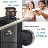 Timers - Digital timer - Magnetic digital kitchen timer - Kitchen timer - Count up/Count down - egg timer - magnetic kitchen timer - adjustable rotating - adjustable volume - for cooking, baking, kitchen, fitness, yoga, studying, meetings - black