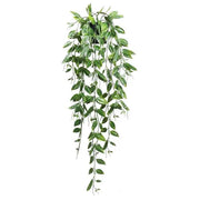 1 Pack Artificial Pea Leaf Hanging Plant with Black Pot, Fake Trailing Pea Pod Vine, Low Maintenance Faux Greenery for Indoor Wall Balcony Home Decor In Australia - Darrahopens