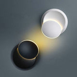 Creative Eclipse 2‑in‑1 Iron Wall Sconces, 5W Warm White LED Modern Indoor Wall Lamp In Australia - Darrahopens