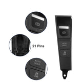 Electronic Handbrake Parking Brake Switch 3AD927137 3AD937137 3AB927137, Auto Hold ESP Off Button Assembly Compatible with VW Magotan CC