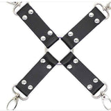 House Of Dasein Hogtie Restraints Set Bdsm Beginners Bondage Kit Kink Fetish - Black