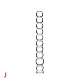 House Of Dasein 12 Styles Dildo Smooth Glass Anal Beads Double Ended Dong Butt Plug - Style J