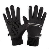 Hod Health & Home Waterproof Touch Screen Cycling Outdoor Sports Gloves - Black