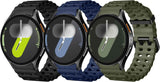 Sport Band for Samsung Galaxy Watch 7 6 5 4 Watch 6 4 Classic Watch 5 Pro | 20mm No Gap Bands for Samsung Watch Band, Soft Durable Silicone Strap for Galaxy Watch 7 Band Men, Breathable, Waterproof