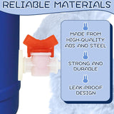 Rabbit Watering System Bucket Connector kit for ID 3/8’’ Hose with Barb Ball Valve, Bulkhead Fitting, Mesh Washer, Hole Saw, Poultry-Watering-Equipment, Animal Water Dispenser