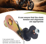 ATV Chain Tensioner, Spring-loaded Sprocket Guide Roller, Heavy-duty Anti-rust Chain Tensioner, for 110 CC 125 CC 140 CC ATVs Motorcycles Mini Bikes Dirt Bikes 4-wheelers (Black)