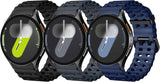 Sport Band for Samsung Galaxy Watch 7 6 5 4 Watch 6 4 Classic Watch 5 Pro | 20mm No Gap Bands for Samsung Watch Band, Soft Durable Silicone Strap for Galaxy Watch 7 Band Men, Breathable, Waterproof
