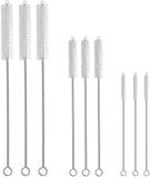 9-Piece Straw Cleaner Brush Kit - for Stanley Mug 40, 30, 20 oz, (3-Size) Extra Long Pipe Cleaners, Straw Cleaning Brush for Tumbler, Sippy Cup, Bottle and Tube
