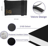 Pro Outdoor Faucet Covers for Winter Freeze Protection, 2 Pack 6'' W x 8.2'' H Winter Faucet Insulation Cover Socks, Hose Bib Covers for Winter (Faucet Cover 2 Pack)