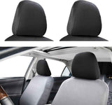 2 Packs Car Headrest Covers, Anti-Dirty Soft Headrest Comfort Seat Cover Protector, All-Season Universal Car Headrest Covers for Interior Decoration & Protection Fits Truck SUV Car