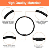 Loose Leaf Binder Book Rings -  36 Pcs 2 Inch Large Metal O Ring Binding Rings for Index Card, School Notecards, Office (Black)