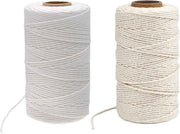 White Twine String and Beige Twine String