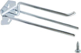 Pegboard Hooks Heavy Duty Metal Steel 3/8" Square Hole Peg Hooks Suitbale for 1.5" Spaced Pegboards Wall Hooks for Hanging Spanner,Coil and Tools 6.5" Length