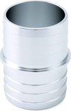 Hose Barb Fittings, 2 Pack 1-1/2" to 1-1/2" Inch Aluminum Alloy Hose Barbed Splicer Mender Union Coupler Fitting Coolant Intercooler Heat Exchanger Fluid/Oil/Fuel