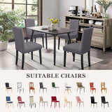 Dining Chair Covers,Kitchen Cover,Parsons Slipcover,Spandex Protectors for Room Stretch Chairs Cover Set of 4 -Gray