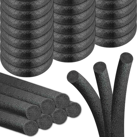 Foam Backer Rod for Gaps Concrete Crack Filler Joints Foam Gap Filler Caulk Saver Backing Rod Filler Rope Concrete Joint Filler (2 Inch x 6.5 Feet)