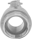 2 Pcs Ball Valve 1" NPT Female 304 Stainless Steel Full Port for Water, Oil, and Gas (1000 PSI)