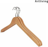Wooden Coat Hangers, Set of 3