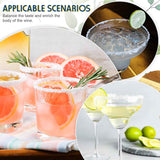 Bar Glass Rimmer for Margarita and Cocktail Sugar and Salt Wooden Rimmer with Lid for Wide Glasses up to 5 Inch, Bar Cart Accessories Bartender Tool Salt Storage
