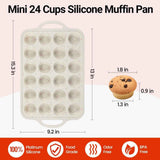 Mini Cupcake Pans, Jumbo Muffin Pan, Metal Reinforced Frame for Baking Giant Homemade Muffins, Cupcakes, Frittatas