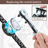 Watch Repair Kit with Black and Brown Bag