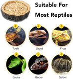 (4-Pack) Reptile Bowls and 100W UVA Heat Lamp Bulbs, (2-Pack) Water and Food Bowls and 4-Pack Reptile Heat Lamp Bulbs