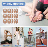 24Pcs Callus Pads，Soft Felt Callus Oval Shape Cushion Pads for Toes and Feet, Reduce Pain, Pressure and Friction from Shoes